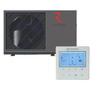 Rotenso Airmi Monoblock Wi-Fi 10kW õhk-vesi soojuspump - grafiit
