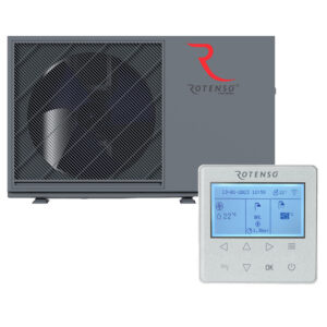 Rotenso Airmi Monoblock Wi-Fi 6kW õhk-vesi soojuspump - hall